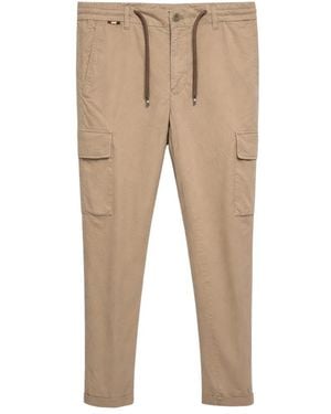 Mason's Slim-Fit Trousers - Natural