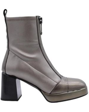 Hispanitas Heeled Boots - Grey