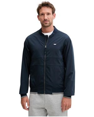 Helly Hansen Fitness ,Blauw ,Polyester Marine Bomberjack