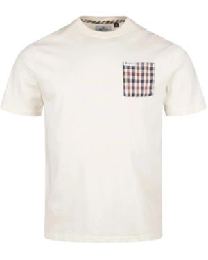 Aquascutum T-Shirts - Bianco