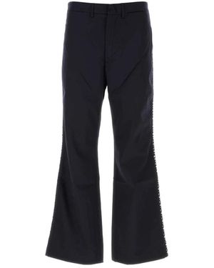 Wales Bonner Wide Trousers - Blue