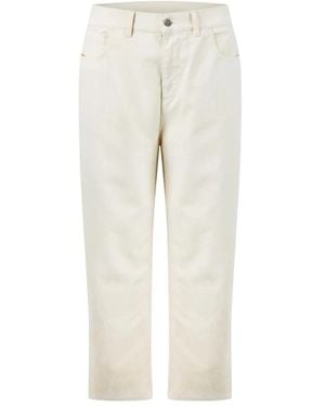 Moncler Straight Jeans - Natural