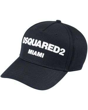 DSquared² Klassische Kappe - Blau