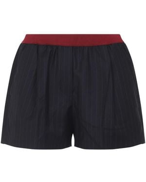 Miu Miu Short Shorts - Blue