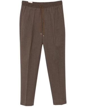 BRIGLIA Suit Trousers - Marrón