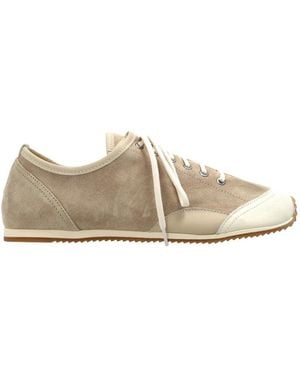 Lemaire Schoenen ,Suède Gummy Grips Sneakers - Naturel