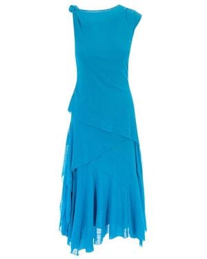 Ganni Maxi Dresses - Blue