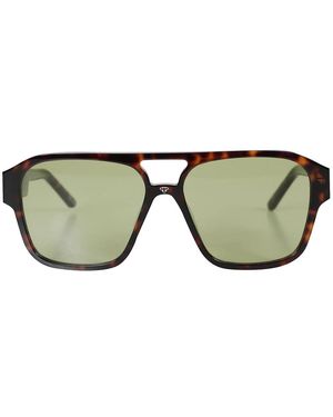Facehide Accessoires ,Bruin ,Uv Bescherming Zonnebril