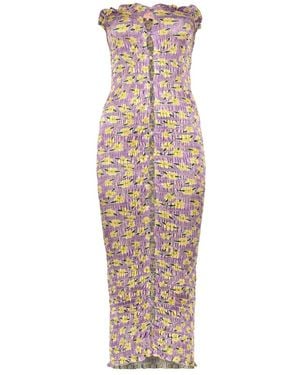 AMY CROOKES Midi Dresses - Neutro