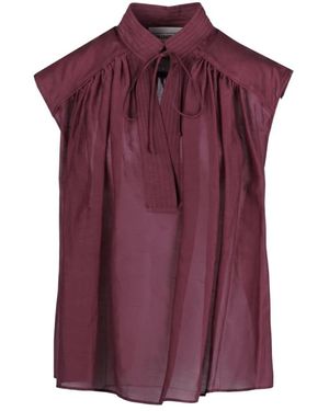 Semicouture Blouses - Purple