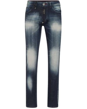 Philipp Plein Slim Fit Jeans - Blue