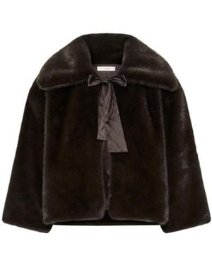 Inwear Faux Fur & Shearling Jackets - Nero