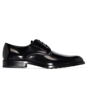 Tod's Schwarze Schnürschuhe Mit Stil