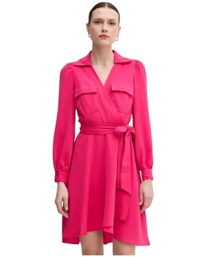 DKNY Short Dresses - Rose