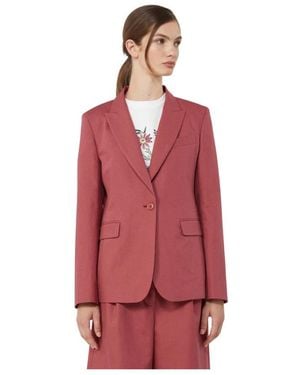 Max Mara Blazers - Red
