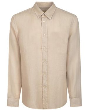 120% Lino Casual Shirts - Neutro