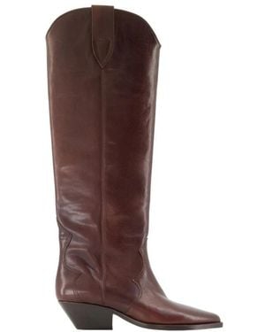 Isabel Marant Cowboy & Biker Boots - Brown