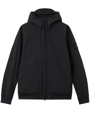 Stone Island Light Jackets - Black