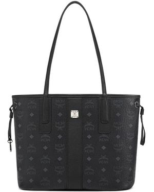 MCM Reversible Liz Shopper - Schwarz