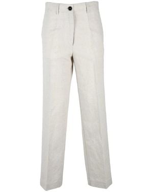 Pomandère Straight Trousers - Gris