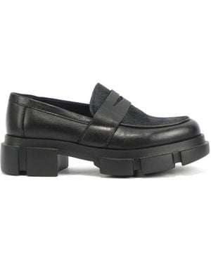 Marco Ferretti Loafers - Black