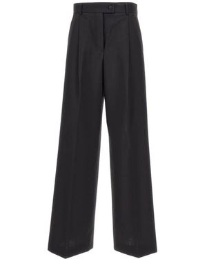 Sportmax Wide Trousers - Black