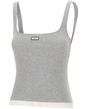 Entire studios Sleeveless Tops - Grey
