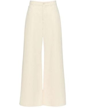 Weekend by Maxmara Canneti Wide Broeken - Wit