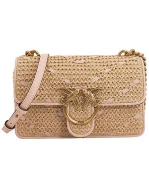 Pinko Tassen ,Polyester Love One Mini Light Dc - Naturel
