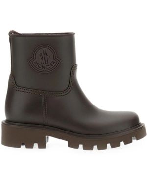 Moncler Schoenen ,Bruin ,Nylon Kickstream Regenlaarzen