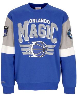 Mitchell & Ness Orlando Magic Crewneck Sweatshirt Nba - Blau