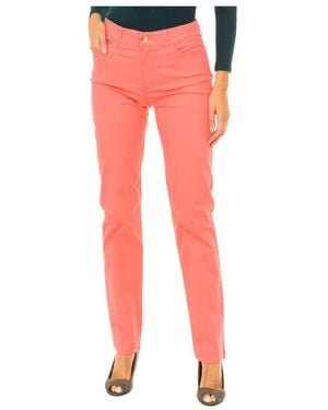 Armani Jeans Slim-Fit Trousers - Red