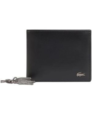 Lacoste Geschenkset Aus Geldbörse Und Schlüsselanhänger - Schwarz