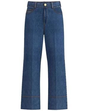 Marella Wide Pants - Blue