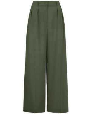 Bomboogie Wide Trousers - Verde
