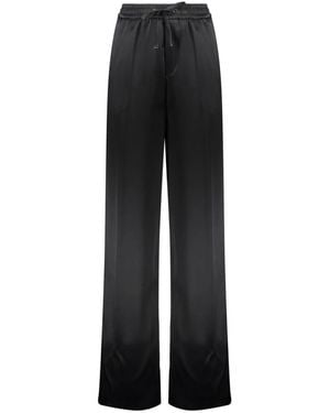 Herno Wide Trousers - Black