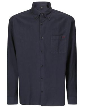 A.P.C. Casual Shirts - Azul