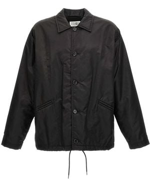 MM6 by Maison Martin Margiela Sportieve Jas Voor Actieve Levensstijl - Zwart