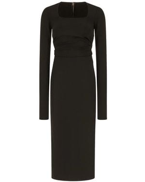 Dolce & Gabbana Midi Dresses - Noir