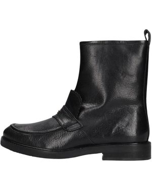 Fred De La Bretoniere Ankle Boots - Zwart