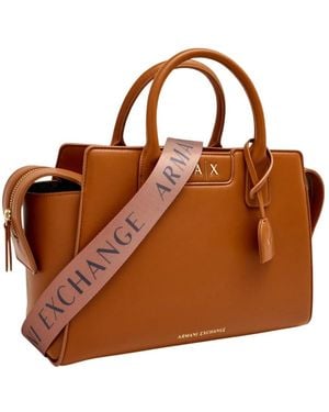 ARMANI EXCHANGE Handbags - Brown