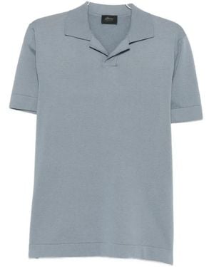 Brioni Polo Shirts - Bleu