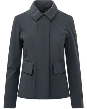 Peuterey Jassen ,Blauw ,Leer Xila Jacket