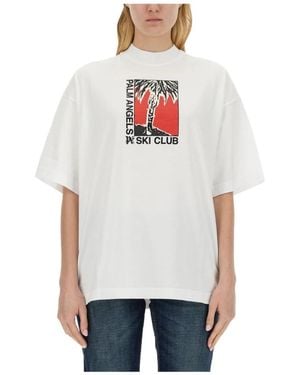 Palm Angels T-Shirts - Blanco