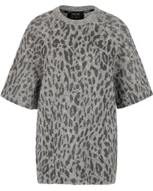 Marc Cain Round-Neck Knitwear - Gris