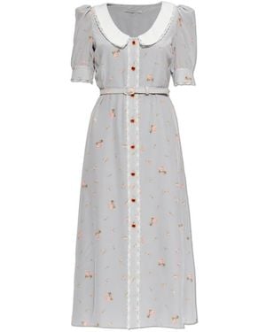Alessandra Rich Shirt Dresses - Gris