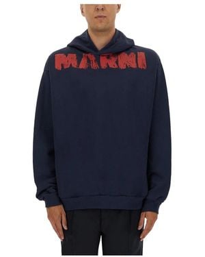 Marni Hoodies - Bleu