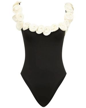 LaRevêche Badmode ,Zwart ,Zwarte Zee Kleding Badpak