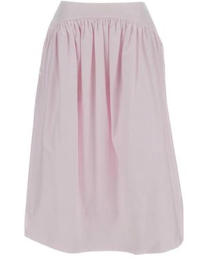 Simone Rocha Rokken ,Roze ,Katoen Basque Rok