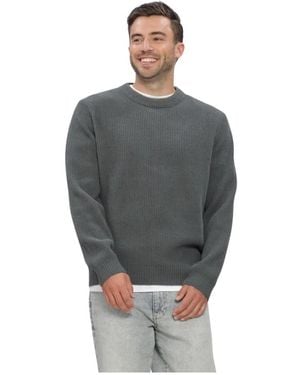 Dstrezzed Truien & Vesten ,Groen ,Katoen Levi Crewneck - Grijs